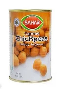 سحر کنسرو نخود آبگوشتی قوطی 410 گرم